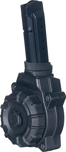 PRO MAG MAGAZINE FOR GLOCK 17 - 19 9MM 30RD DRUM BLACK POLYMER by ProMag