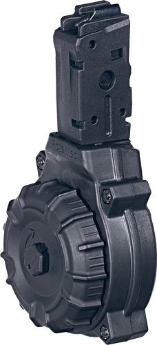 PRO MAG MAGAZINE SIG MPX 9MM - 30RD DRUM BLACK POLYMER by ProMag