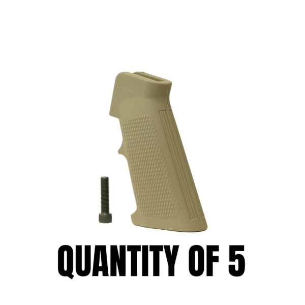 Mil-Spec A2 Grip Assembly, FDE (5 PACK)