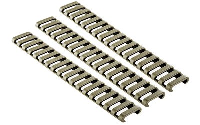 ERGO 18-SLOT LDDR RAIL COVERS 3PK DE