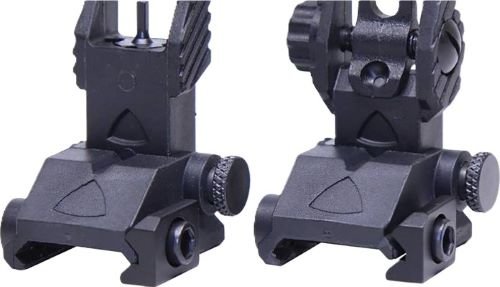 GUNTEC AR-15 EZ SIGHTS POLY - BACK UP THIN IRON SIGHT SET by Guntec USA