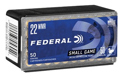 FED GMSHK 22WMR 50GR JHP 50/3000 by Federal Ammunition