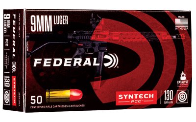FED AE 9MM 130GR PSTL CAL TSJ 50/500 by Federal Ammunition