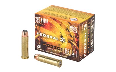 FED FUSION 357MAG 158GR 20/200 by Federal Ammunition