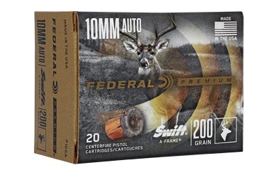 FED PRM 10MM 200GR A-FRAME 20/200 by Federal Ammunition