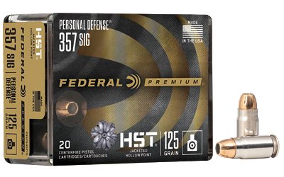 FED PRM HST 357SIG 125GR JHP 20/200 by Federal Ammunition