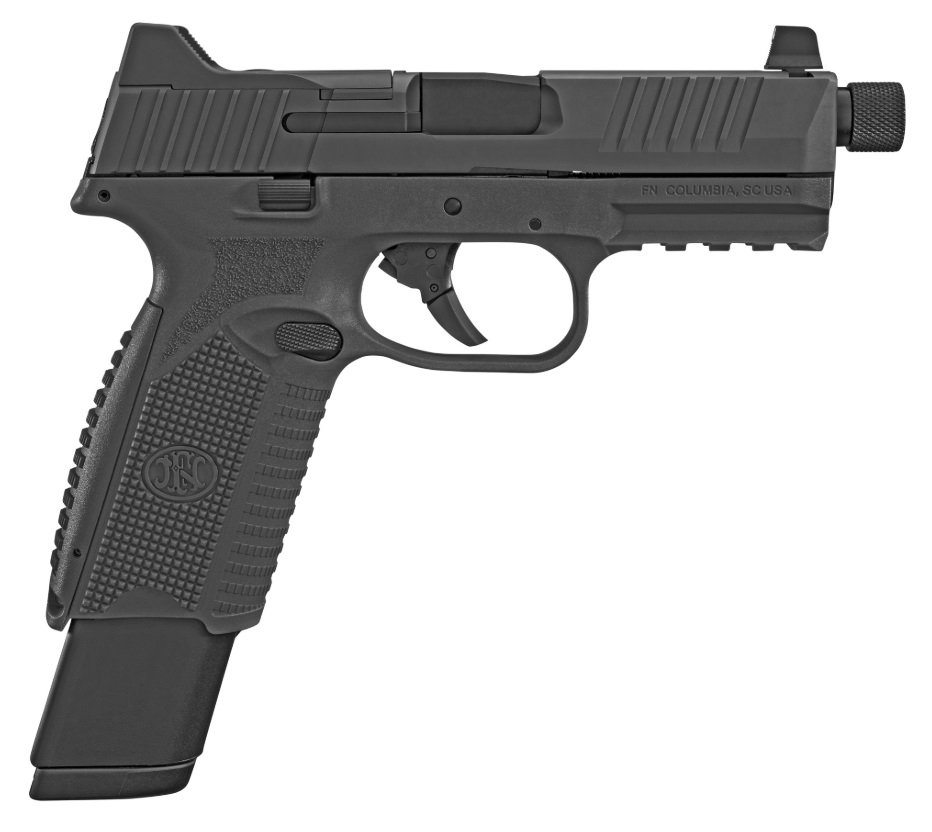 FN 509 TACT 9MM BLK 24+1 NS TB by FN America / FN Herstal