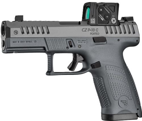 CZ P-10 C OR PORTED 9MM 4" FS - 10RD BLACK WITH COA by CZ-USA