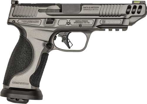 S&W M&P9 M2.0 PC COMPETITOR 5" - 4-10-RD MAG METAL FR TUNG GRAY by Smith & Wesson / S&W