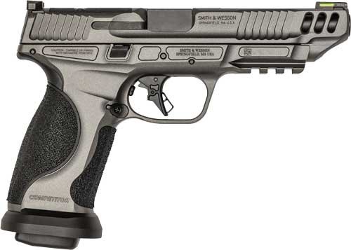 S&W M&P9 M2.0 PC COMPETITOR 5" - 4-17-RD MAG METAL FR TUNG GRAY by Smith & Wesson / S&W