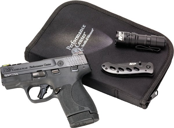 S&W PC M&P9 SHLD PLUS 9MM 3.1" - EDC KIT PORTED FO SGT 13/10 RD by Smith & Wesson / S&W