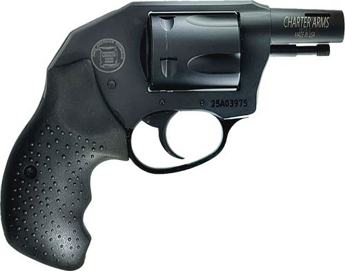 CHARTER ARMS BOOMER 2" 357 MAG - 5-SHOT RUBBER GRIPS BLACK