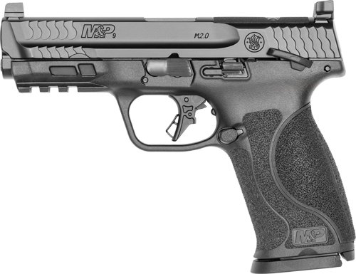 S&W M&P9 M2.0 FULL 17-SH 4.25" - OPTIC READY THUMB SAFETY BLK by Smith & Wesson / S&W