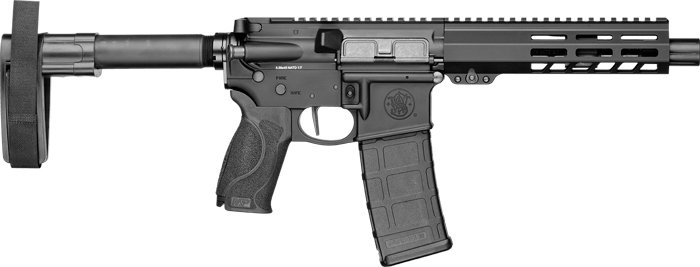 S&W M&P15 PISTOL 5.56 7.5" BBL - 30-SHOT PISTOL W/ BRACE by Smith & Wesson / S&W