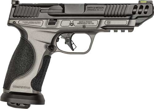 S&W M&P9 M2.0 PC COMPETITOR 5" - 4-10RD MAG METAL FR BI TONE GR by Smith & Wesson / S&W