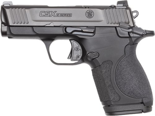 S&W CSX MICRO-COMP E-SERIES - 3.1" 9MM SAFETY 12/15/17 RD BL by Smith & Wesson / S&W