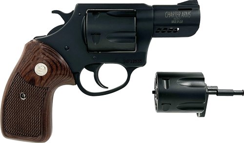 CHARTER ARMS DOUBLE DOG 2.2" - 9MM/357 MAG PORTED BLACK