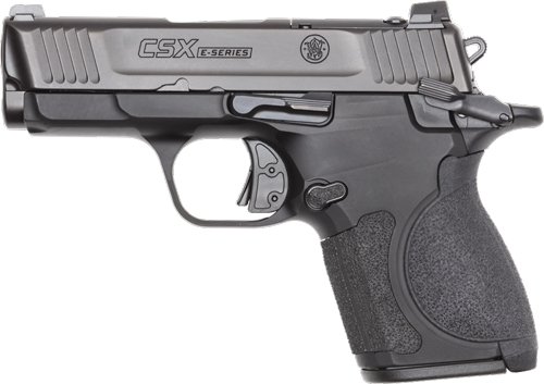S&W CSX MICRO-COMP E-SERIES - 3.1" 9MM SAFETY 2-10RD MAGS BL by Smith & Wesson / S&W