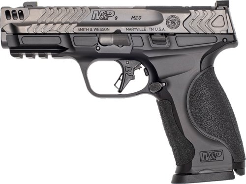 S&W PC M&P9 M2.0 METAL COMP 9M - 17-SH TUNGSTEN GRAY CERAKOTE by Smith & Wesson / S&W
