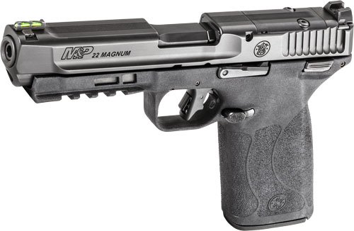 S&W M&P 22WMR 4.35"BBL 10RD - OPTIC READY W/ SAFETY BLACK by Smith & Wesson / S&W