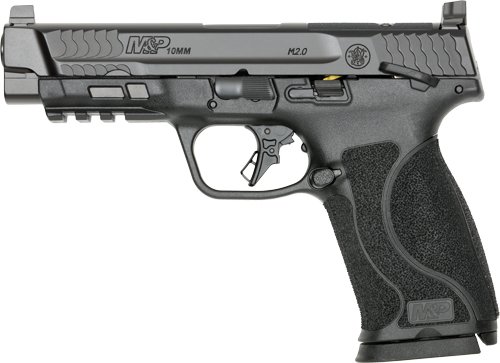 S&W M&P 10MM M2.0 4.6" FS - 10-SHOT ARMORNITE W/SAFETY by Smith & Wesson / S&W