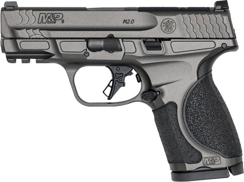 S&W M&P9 M2.0 METAL COMPACT - 3.6" 9MM 15-RD NO SAFETY GREY by Smith & Wesson / S&W