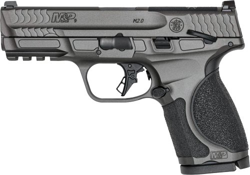 S&W M&P9 M2.0 METAL COMPACT 4" - 9MM 15-RD SAFETY TUNGSTEN GREY by Smith & Wesson / S&W