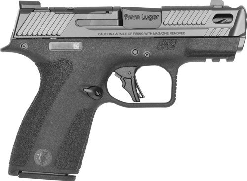 S&W PC M&P SHIELD X COMP 9MM - 13/15 RD MAGS NO SAFTY 3.6" BL by Smith & Wesson / S&W