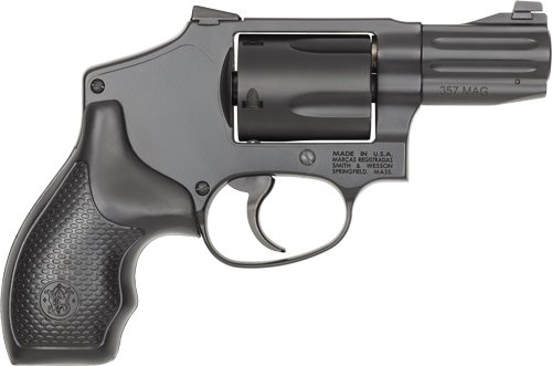 S&W 640 PC 2.125" FLUTED BLL - 5-SHOT BLACK CERAKOTE by Smith & Wesson / S&W