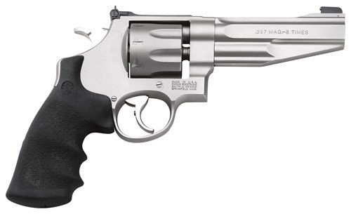 S&W 627 PERFORMANCE CENTER - 357 5" AS 8-SHOT SS WOOD&RUB by Smith & Wesson / S&W
