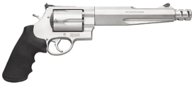 S&W 500 PERFORMANCE CENTER - 500SW 7.5" 5-SH AS SS RUBBER by Smith & Wesson / S&W