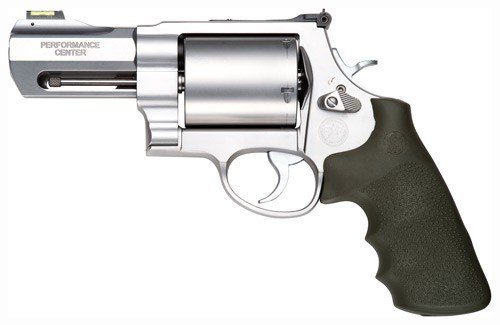 S&W 460XVR PERFORMANCE CENTER - 460SW 3 1/2" ADJ. SS RUBBER by Smith & Wesson / S&W