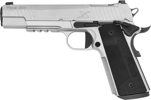 SIG 1911 X 45ACP 5" XRAY3 - (2)8RD G10 STAINLESS STEEL by Sig Sauer