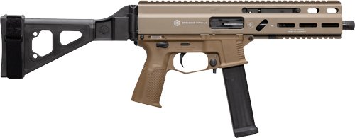 GRAND POWER STRIBOG SP10A3 - 10MM 8" BBL 20RD W/ BRACE FDE by Global Ordnance