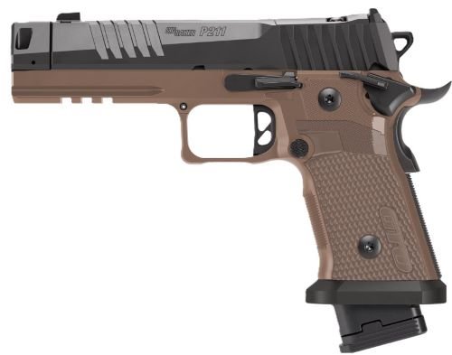 SIG P211 GTO COMBAT 9MM 4.4" - SAO (1)23&(2)21RD COMPEN COY by Sig Sauer