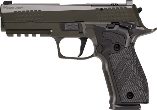 SIG P226X LEGION 9MM 4.4" BULL - XRAY3 SAO (3)18RD HOGUE G10 by Sig Sauer
