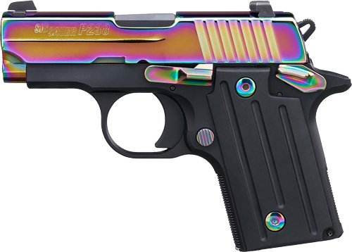 SIG P238 380ACP 2.7" SAO - SIGLITE (1)6RD TITAN RAINBOW by Sig Sauer