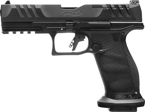 WALTHER PDP PRO E FULL SIZE - 9MM 4.5" 20-SHOT BLACK FRAME by Walther Arms