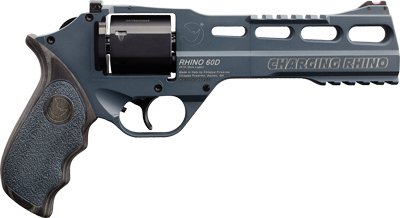 CHIAPPA CHARGING RHINO G2 - DAO 9MM 6" AS CERAKOTE SLATE by Chiappa Firearms