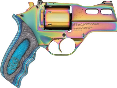 CHIAPPA RHINO NEBULA 30DS - 357 MAG 3" AS NEBULA/WOOD GRIP by Chiappa Firearms