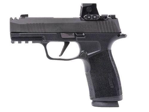 SIG P365X MACRO 9MM 3.1" COMP - W/SIG-LOC OPTIC (2)10RD BLACK by Sig Sauer