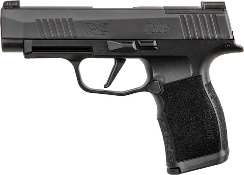 SIG P365XL MIC COMP 9MM 3.7" - XRAY3 OPT RDY (2)10RD BLACK by Sig Sauer