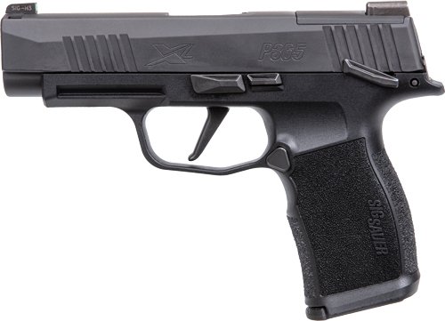 SIG P365 XL MIC COMP 9MM 3.7" - XRAY3 (2)10RD MA COMPLIANT BLK by Sig Sauer