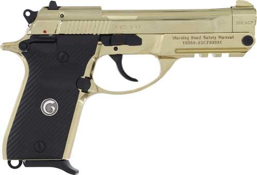 GIRSAN MC14T SOLUTION 380ACP - GOLD W/ G10 GRIP TIPUP 13RD by Girsan Firearms