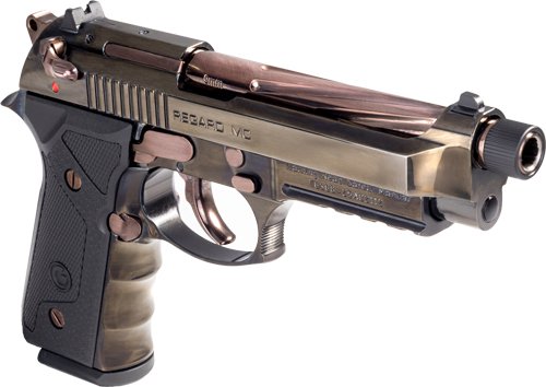 GIRSAN REGARD SMOKE ROSE 9MM - ADJ. SGT 18-SHOT THREADED TALO by Girsan Firearms
