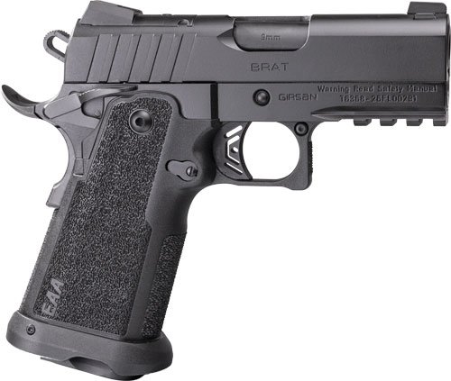 GIRSAN WITNESS 2311 BRAT 9MM - OPTIC READY BULL BBL 17RD BLK by Girsan Firearms