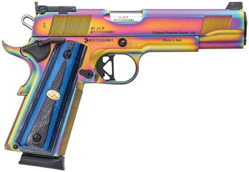 CHIAPPA 1911 EMPIRE GRADE - 45ACP 5" FS 8RD NEBULA by Chiappa Firearms