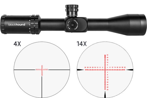 BKH SCP GNESIS 4-14X44 30M FFP by Blackhound Optics