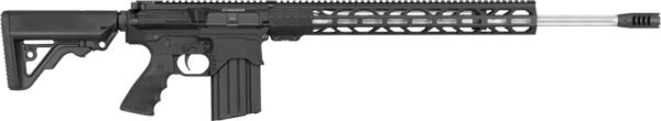 RRA LAR8M PREDATOR HP 6.5CM - 24" BBL 6 POS STK BLACK by Rock River Arms