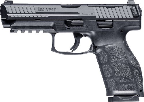HK VP9A1 F OPTICS READY 9MM - 4.5" BBL 2-10RD MAGS BLACK by Heckler & Koch / H&K